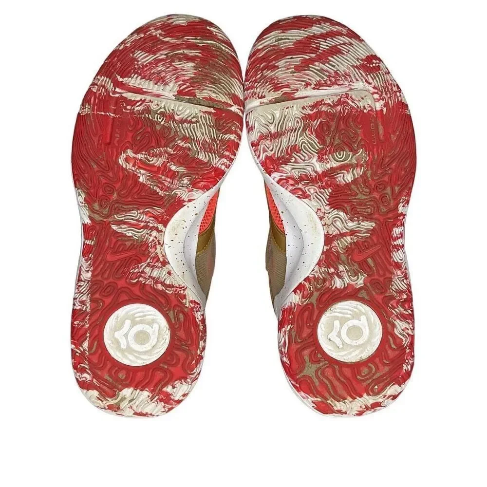 Nike KD Trey 5 X Shoes DD9538 600 University Red/Metallic Gold Men’s 11